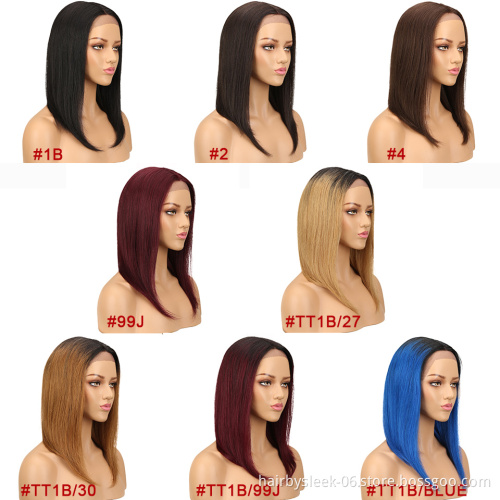 Export quality Brazilian Virgin Remy Lace Front wig all Color Cuticle Aligned With Baby Hair For Black Woman Human Hair Wigs